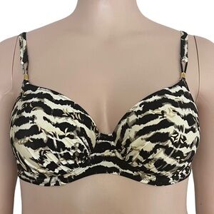Fantasie Milos Bikini Top 36D Underwire Bra Sized Swimwear NWT